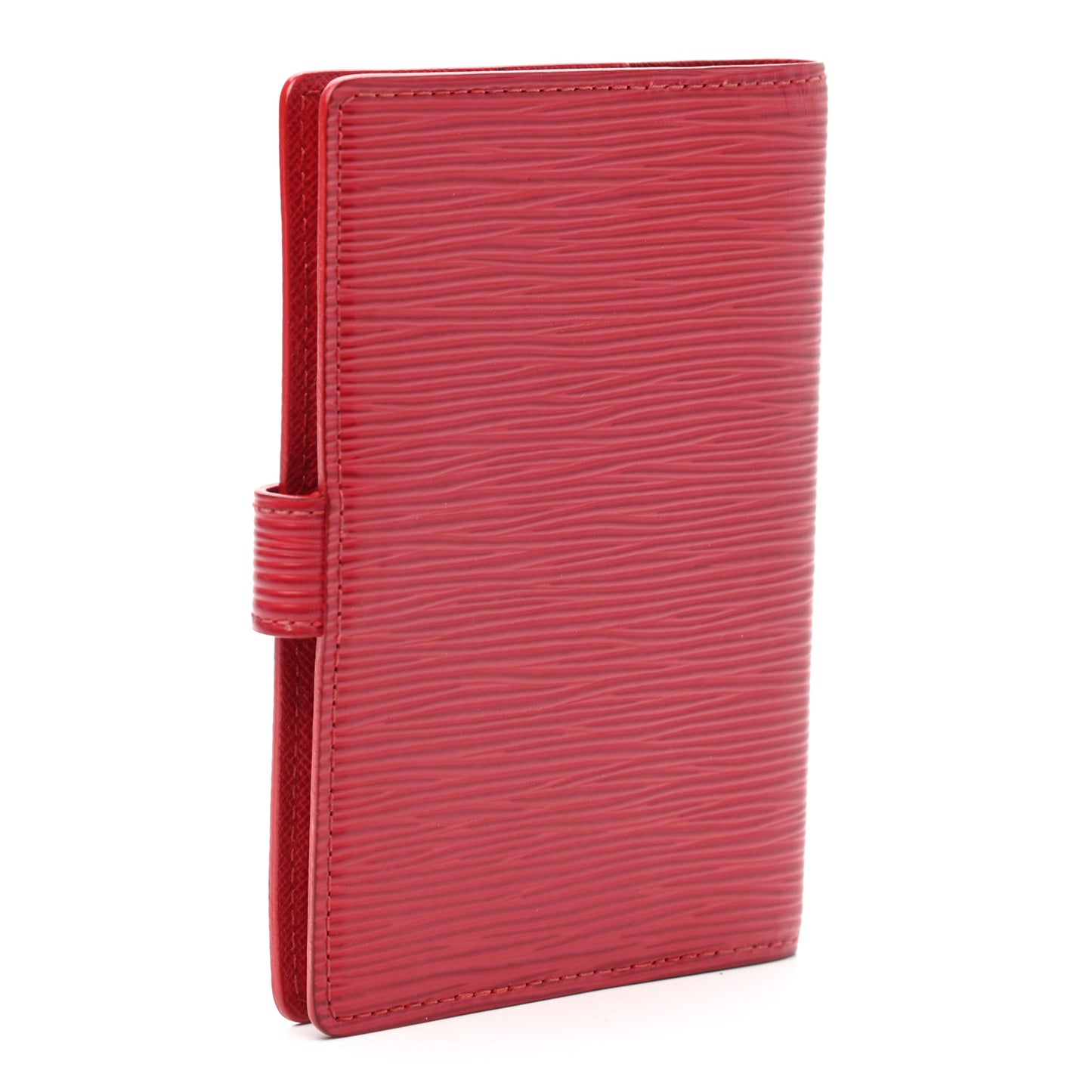 Epi Small Ring Agenda Cover Rouge