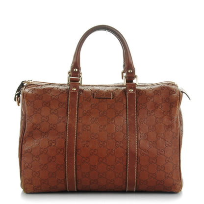 Gucci Guccissima Medium Joy Boston Brown 1 of 11