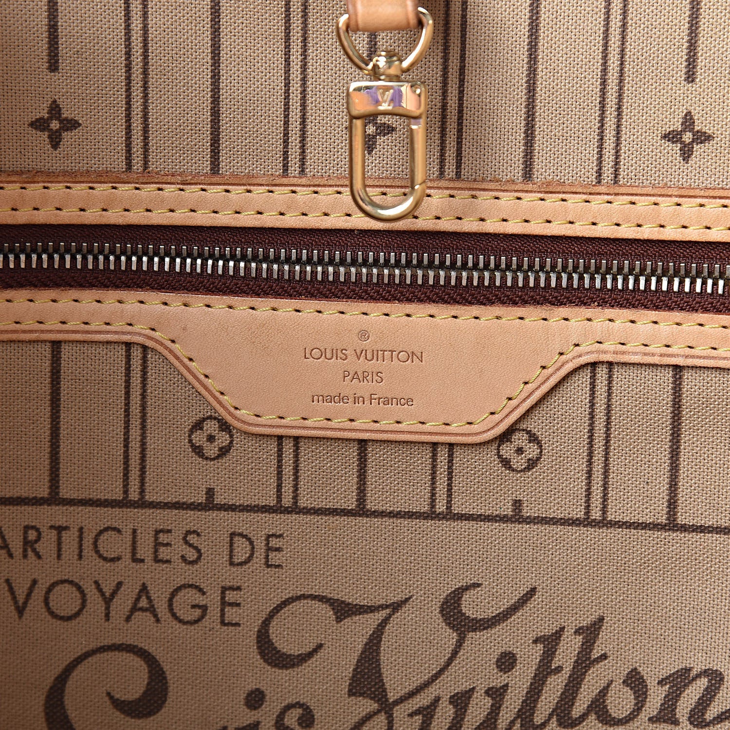 Louis Vuitton Monogram Neverfull GM 6 of 17