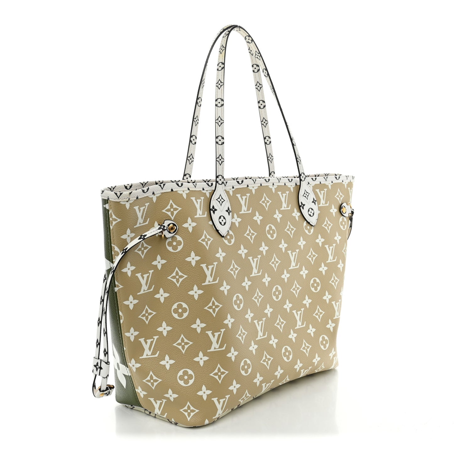 Monogram Giant Neverfull MM Kaki