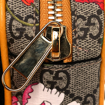 Gucci GG Supreme Monogram Flora Medium Ophidia Belt Bag Beige Multicolor Crop 11 of 12