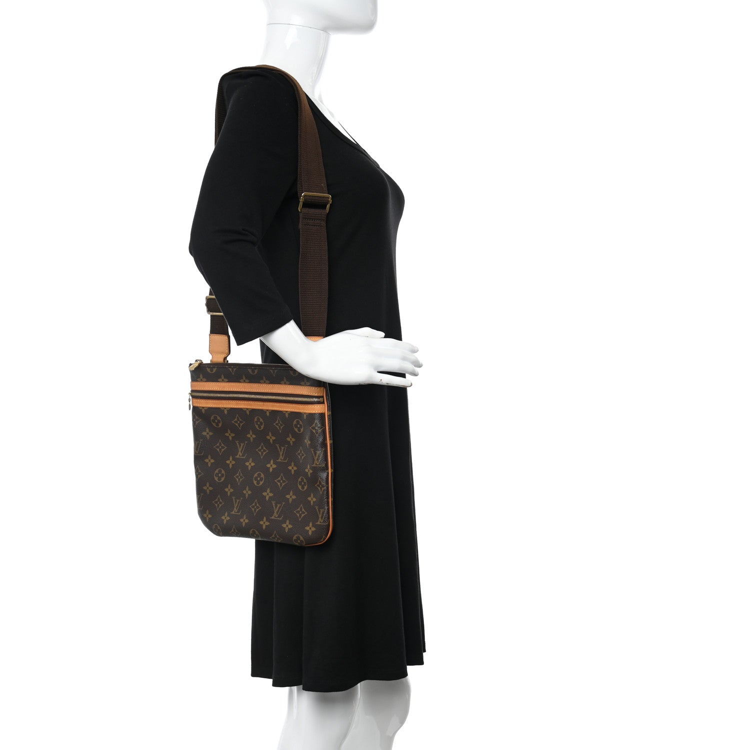 Louis Vuitton Monogram Bosphore Pochette 2 of 12