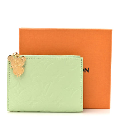 Louis Vuitton X TM Empreinte Monogram Lisa Wallet Green Tea 9 of 9