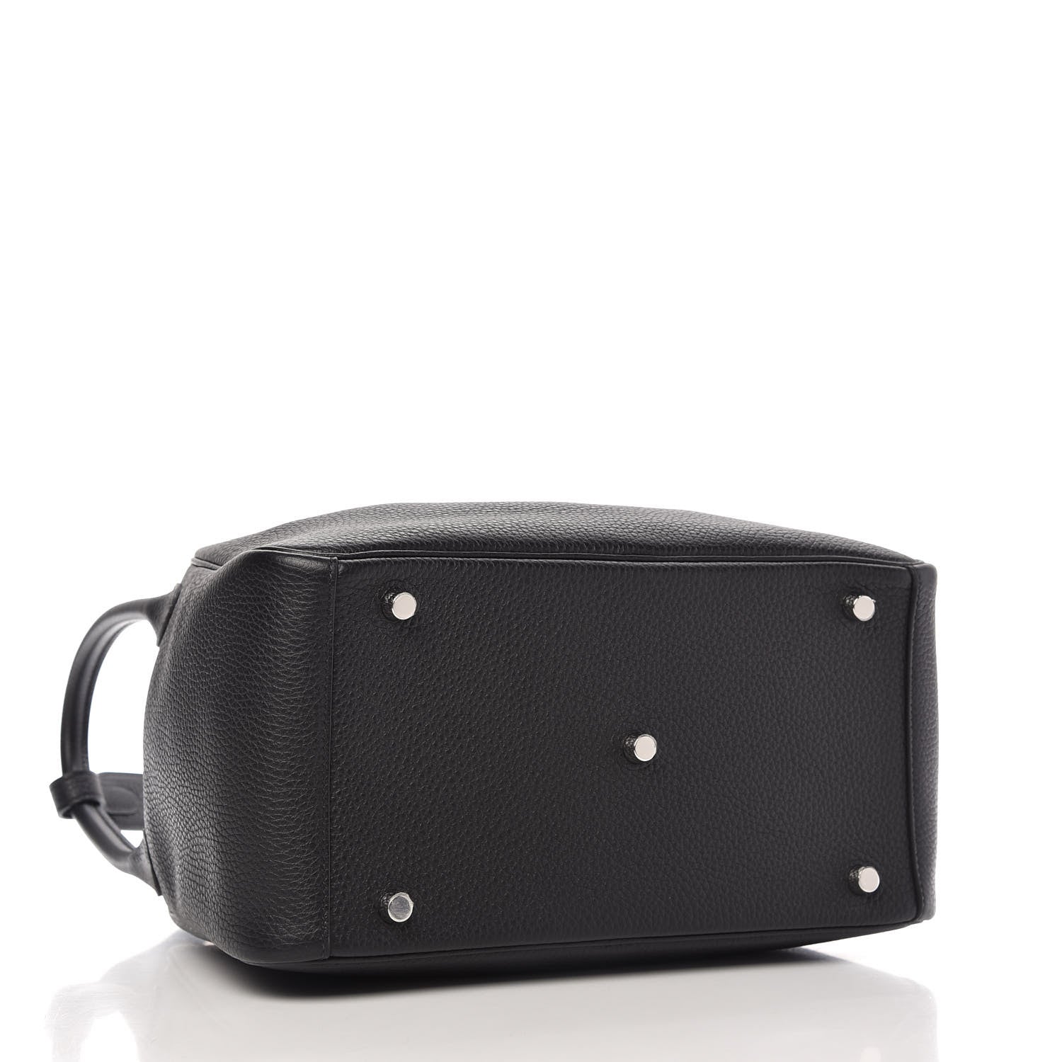 Hermes Taurillon Clemence Lindy 30 Black 4 of 11