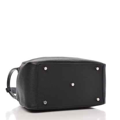Hermes Taurillon Clemence Lindy 30 Black 4 of 11