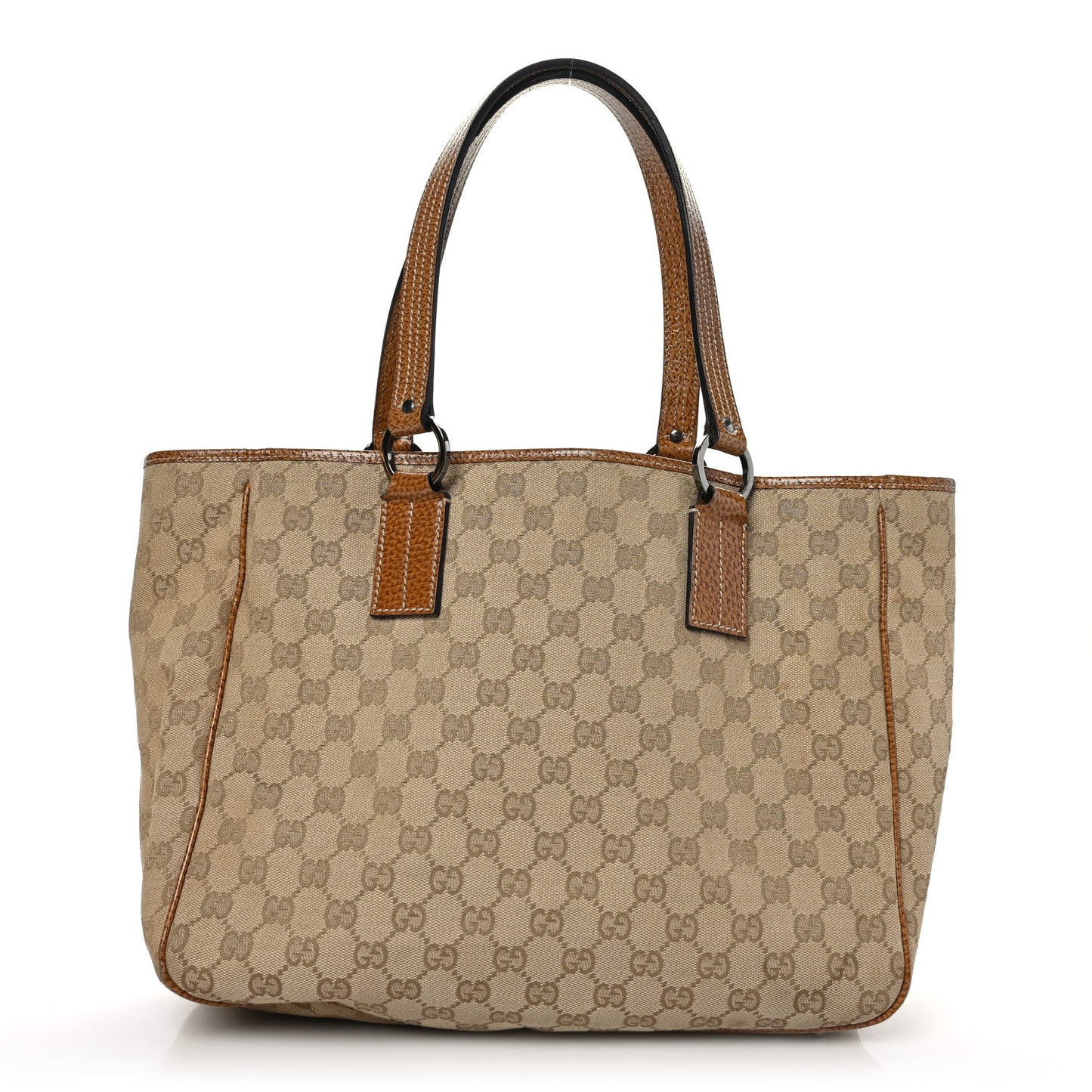 Monogram Large Tote Dark Brown