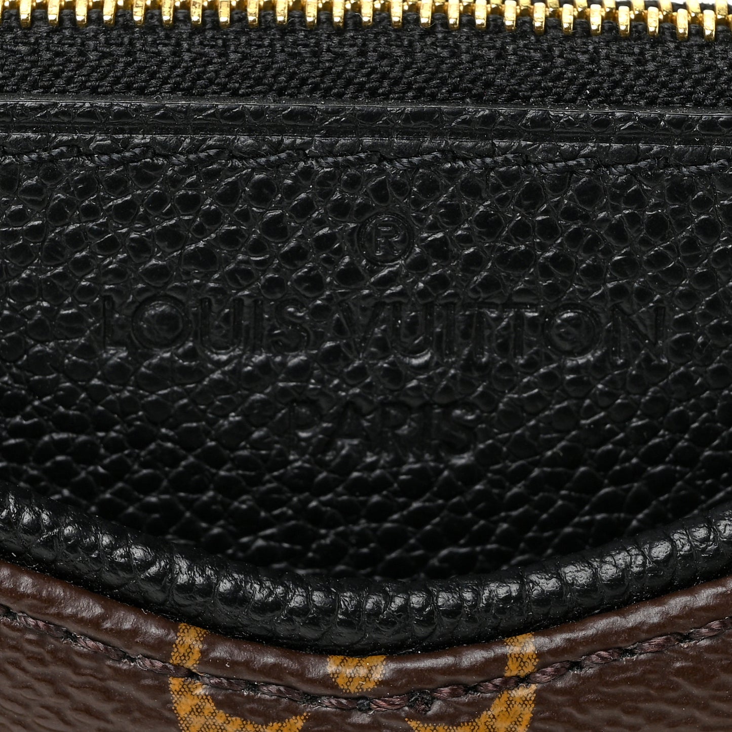 Monogram Pallas Clutch Black