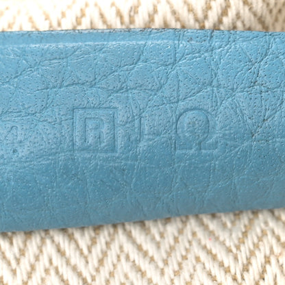 Hermes Taurillon Clemence Victoria II 35 Blue Jean 7 of 13