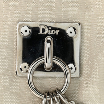 Christian Dior Nylon Monogram Small Lovely Tote White 11 of 12
