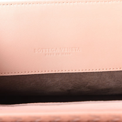 Bottega Veneta Nappa Intrecciato Rialto Shoulder Bag Flamingo 5 of 8