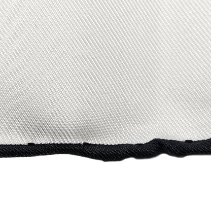 Hermes Silk Mille Et Un Lapins Scarf 90 White Black 7 of 9