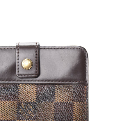 Louis Vuitton Damier Ebene Zippe Zipped Compact Wallet 9 of 14