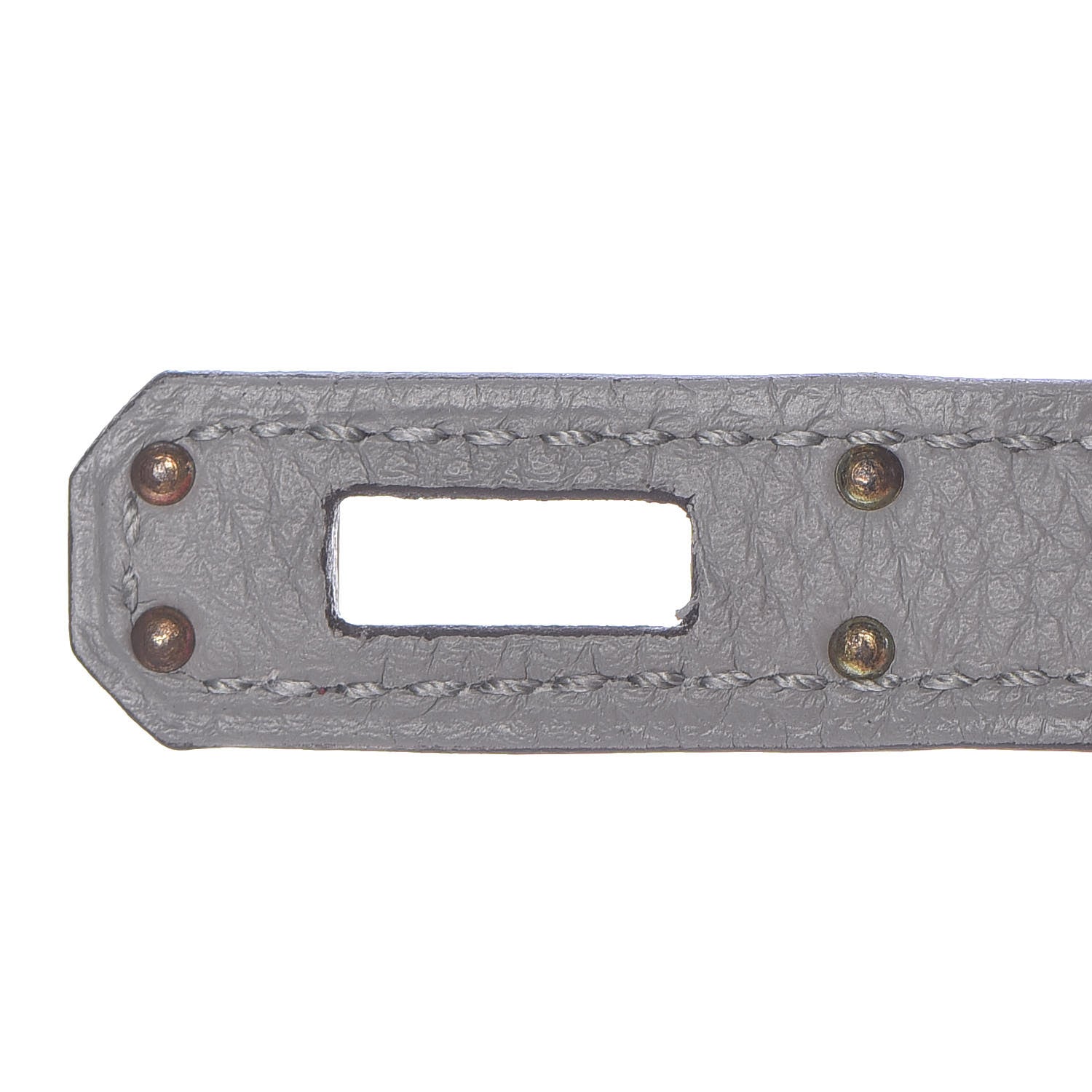 Hermes Togo Kelly Retourne 25 Gris Mouette 30 of 35