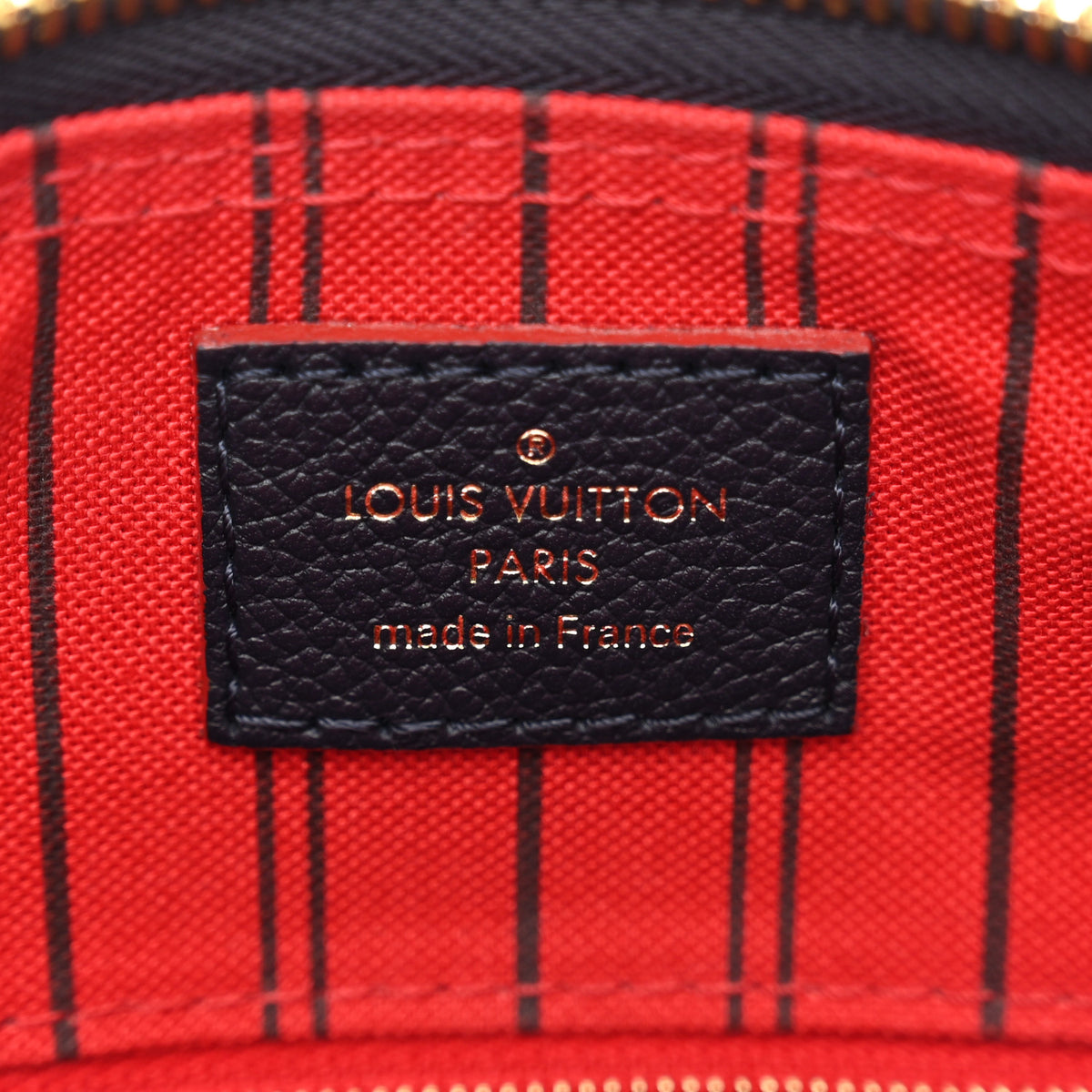 Louis Vuitton Empreinte Speedy Bandouliere 25 NM Marine Rouge 6 of 9