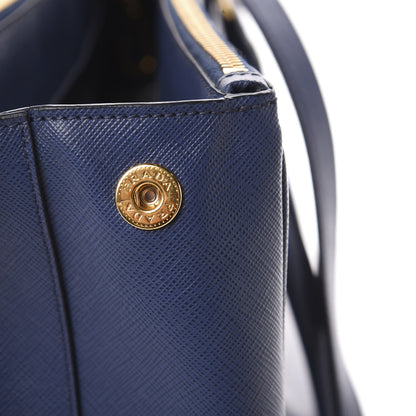 Prada Saffiano Large Galleria Double Zip Tote Bluette 15 of 18