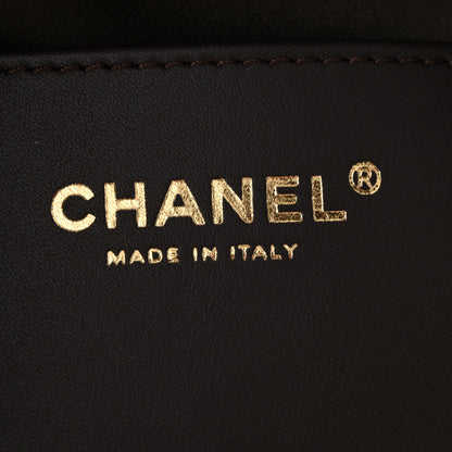 Chanel Suede Quilted Small Chanel 25 Handbag Dark Brown 6 of 11