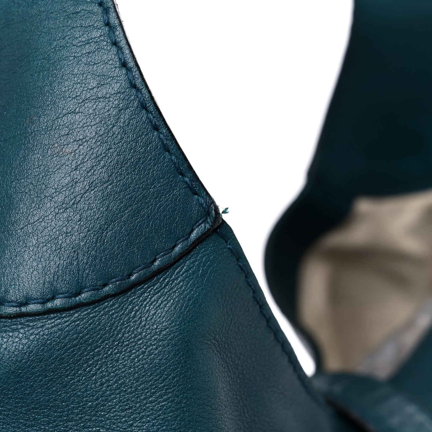 Calfskin Medium New Jackie Shoulder Bag Teal