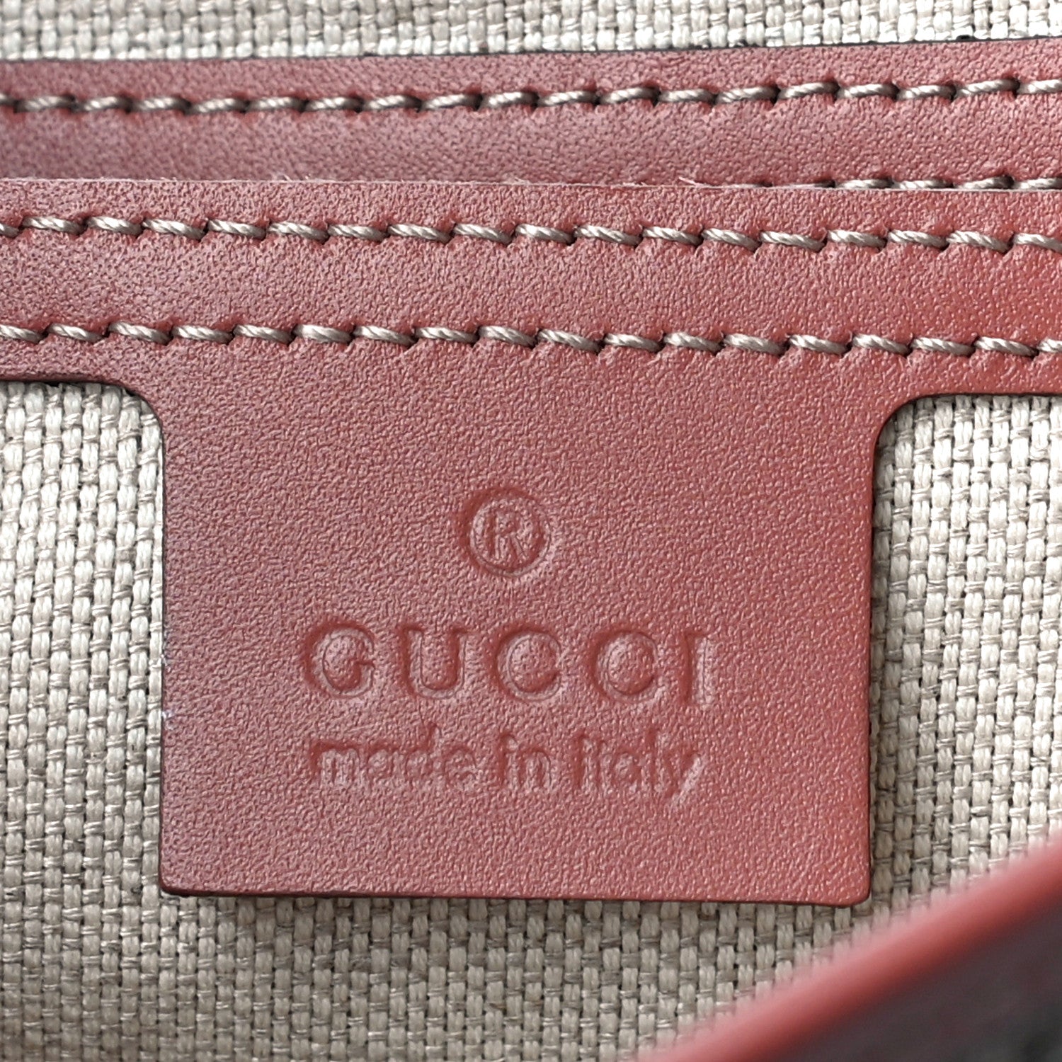 Gucci GG Supreme Monogram Stars Medium Double Buckle Flap Messenger Bag Beige Pink 6 of 16