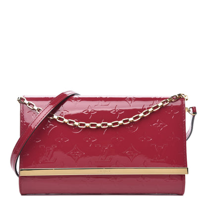 Louis Vuitton Vernis Ana Clutch Rose Indien 1 of 10