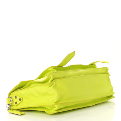 Proenza Schouler Lambskin Medium PS1 Satchel Sulfur 4 of 18