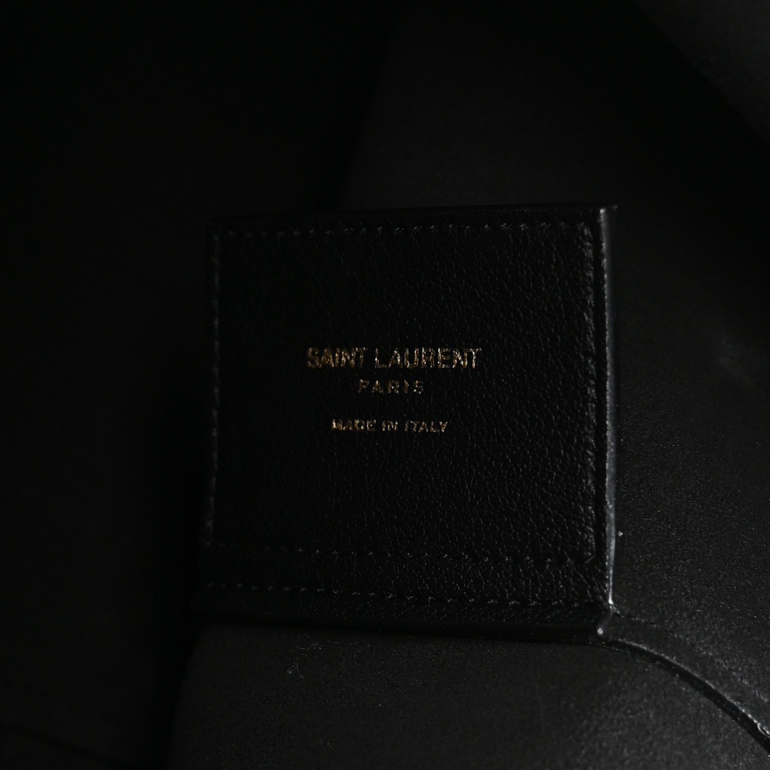 Saint Laurent Calfskin Large Shopping Tote Black 6 of 10