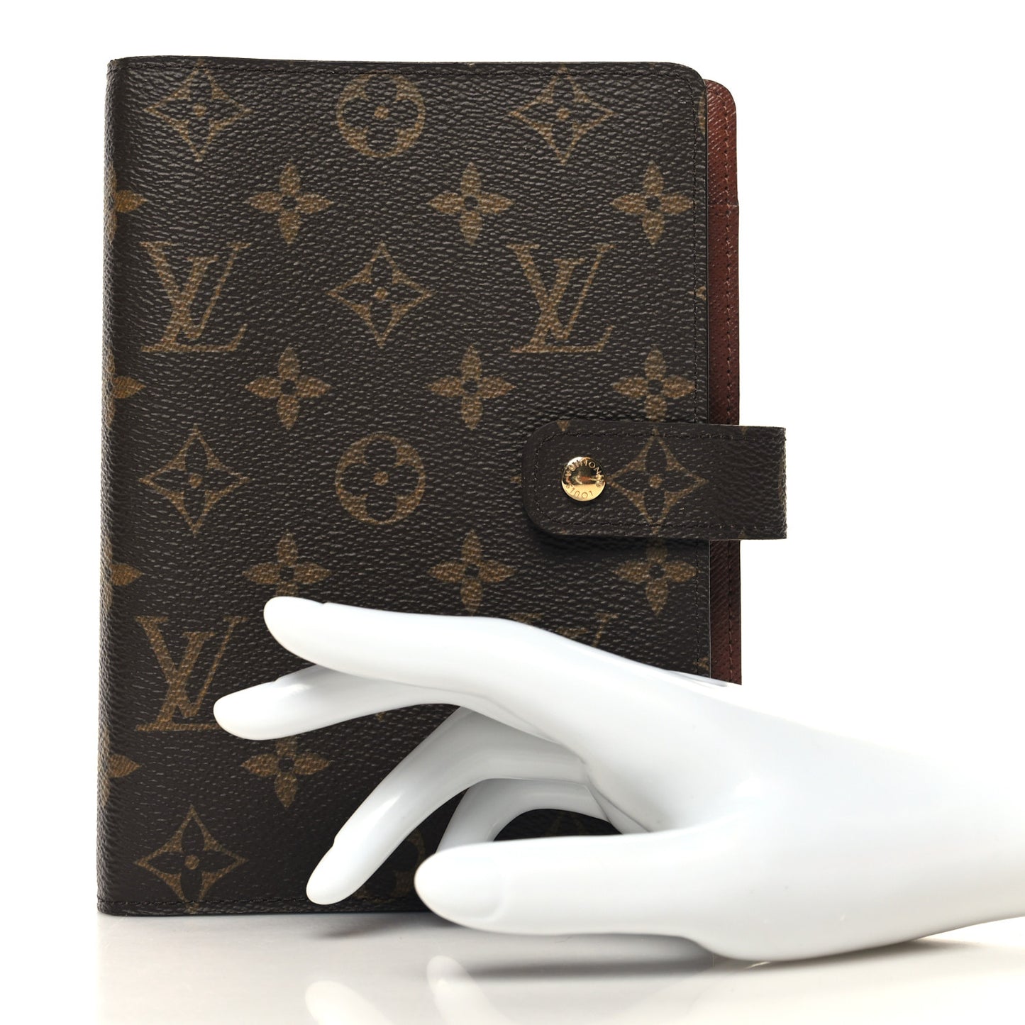 Monogram Medium Ring Agenda Cover