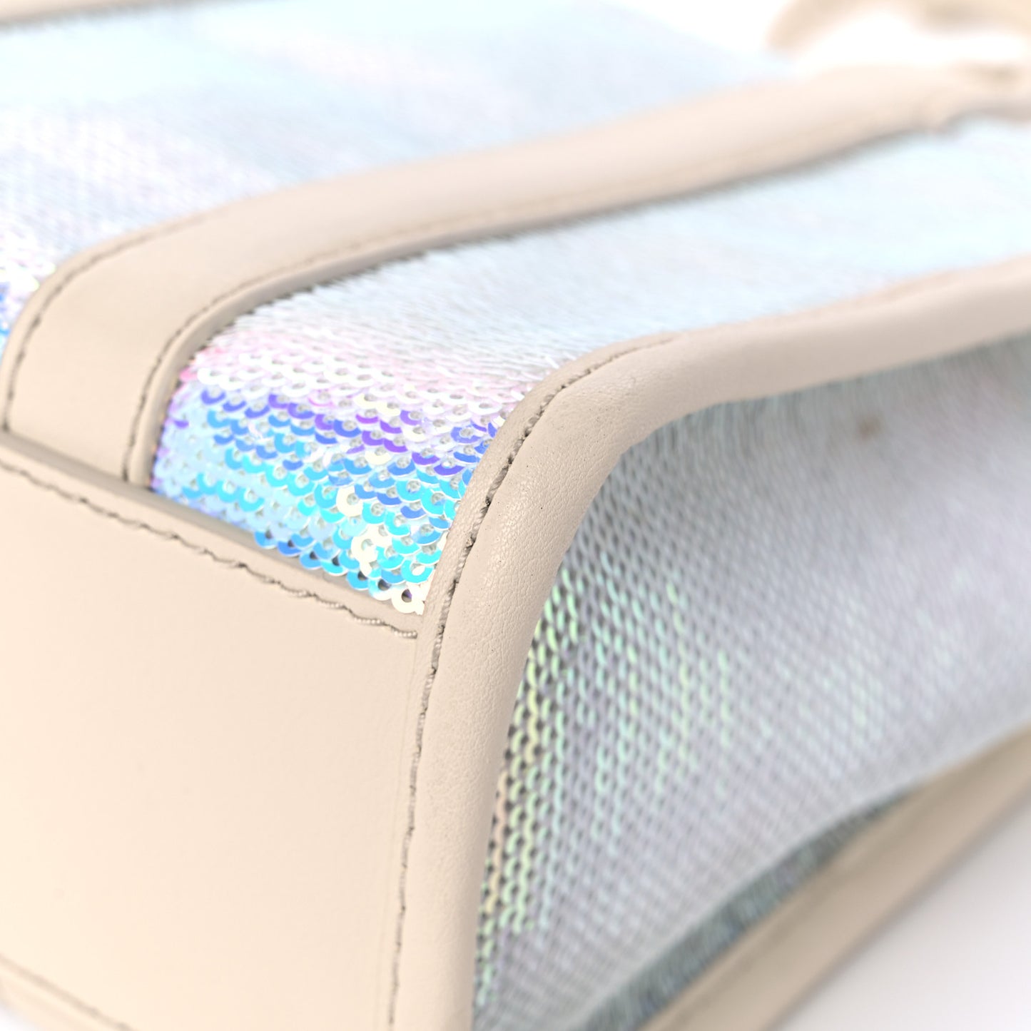 Sequin Mini The Tote Bag Iridescent