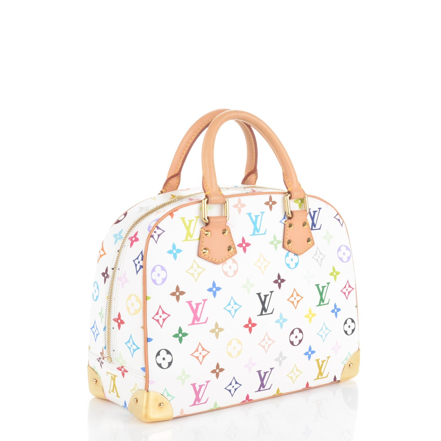 Louis Vuitton Monogram Multicolor Trouville White 3 of 6