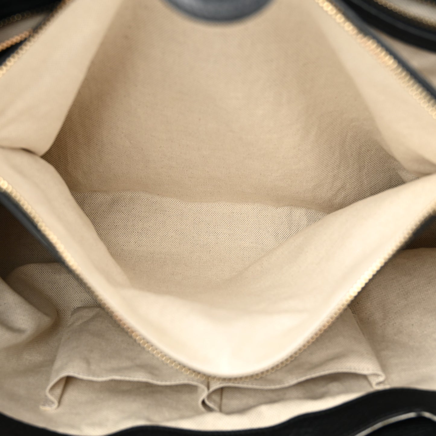 Calf Hair Leopard Print Large Bamboo Shopper Tote Black