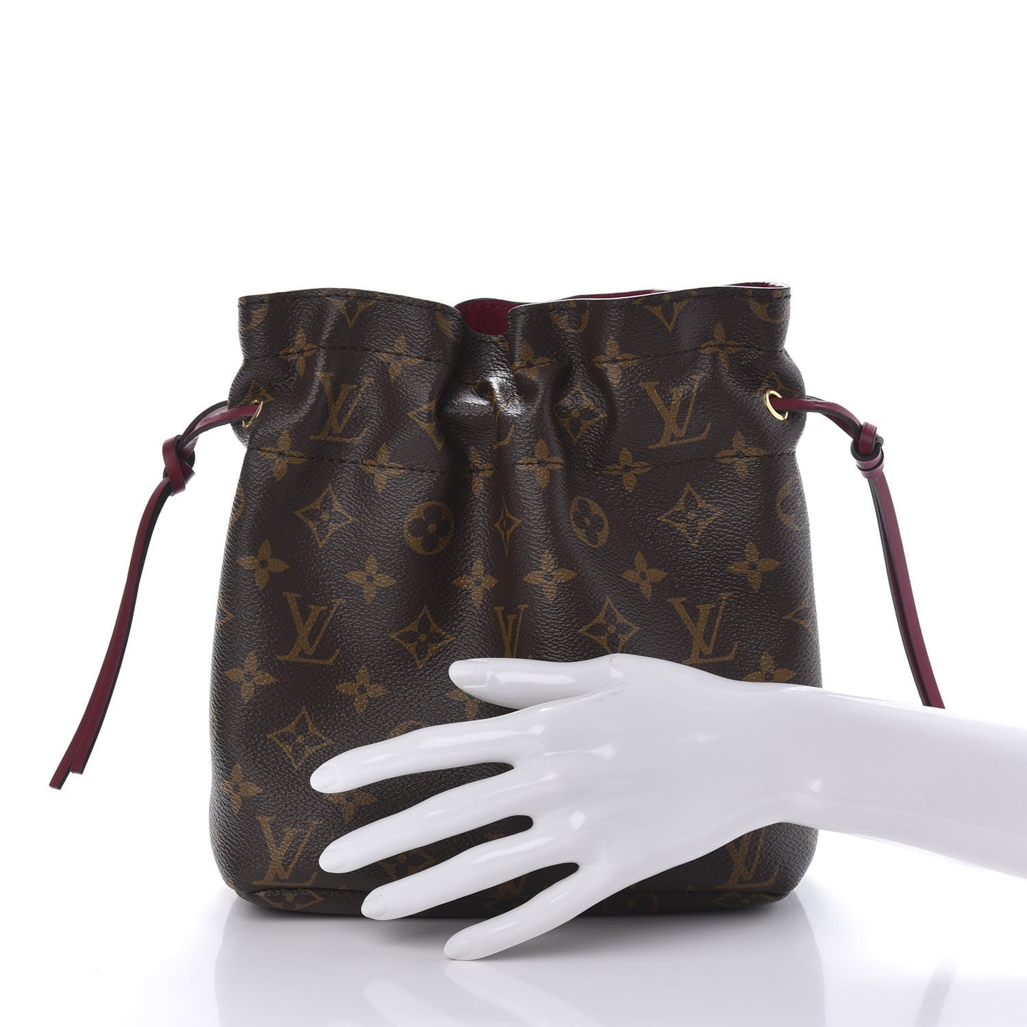 Monogram Pouch Noe Fuchsia