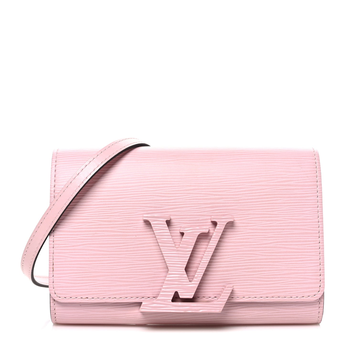 Epi Louise Strap PM Rose Clair