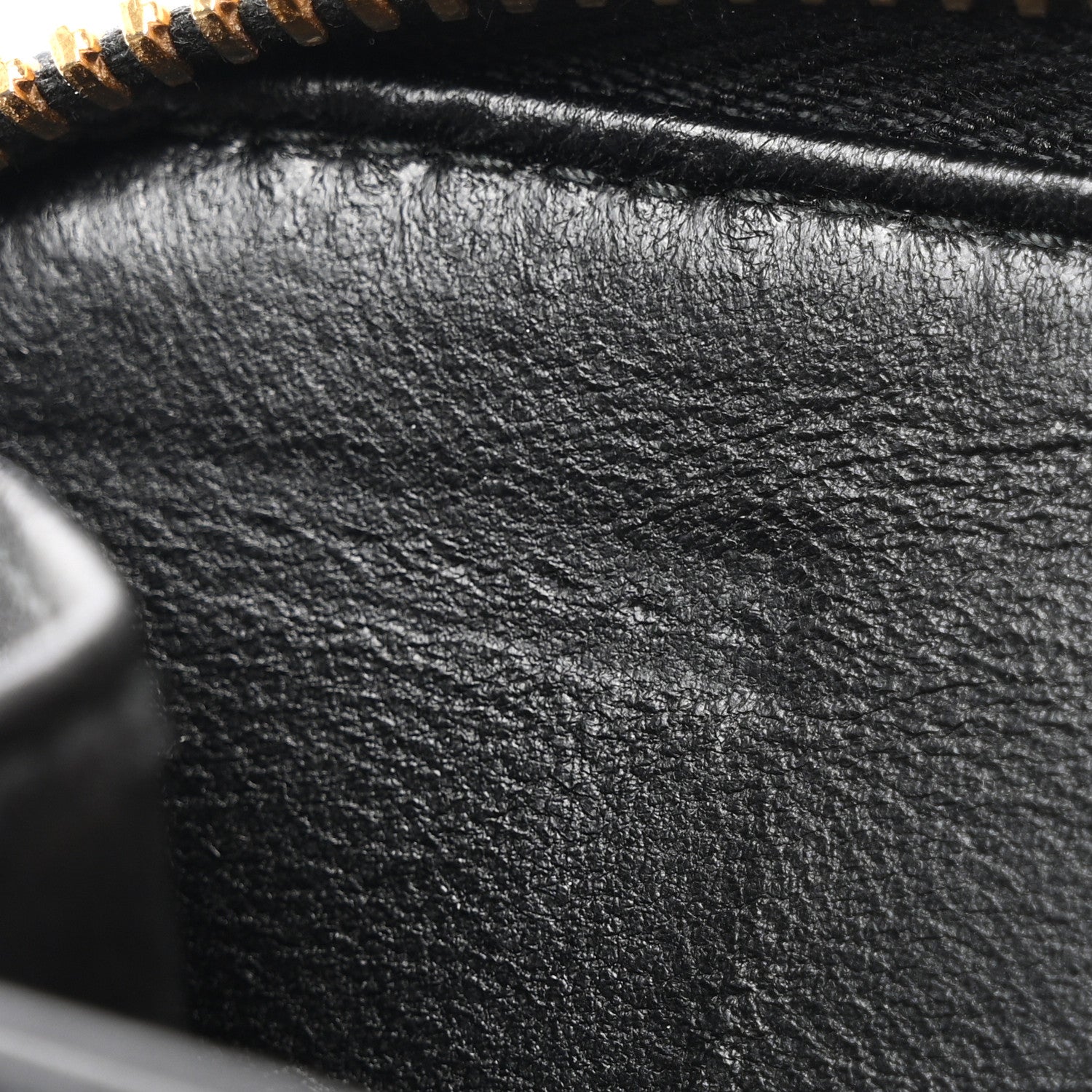 Miu Miu Nappa Matelasse Zip Around Compact Wallet Black 9 of 10