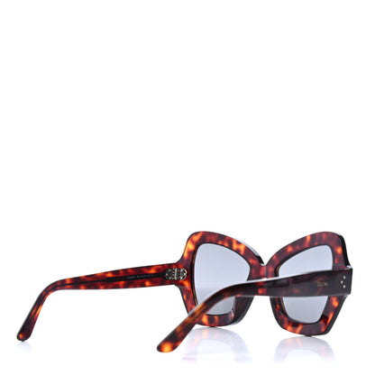 Celine Acetate Butterfly Sunglasses CL 40067I Red Havana Smoke 4 of 4