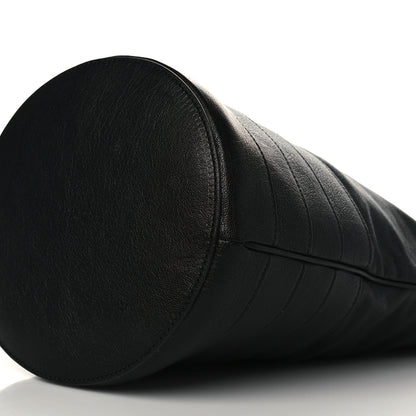 Saint Laurent Lambskin Seau Fermoir Bucket Bag Black 7 of 7