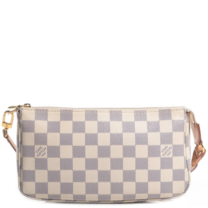 Louis Vuitton Damier Azur Pochette Accessories NM 1 of 7