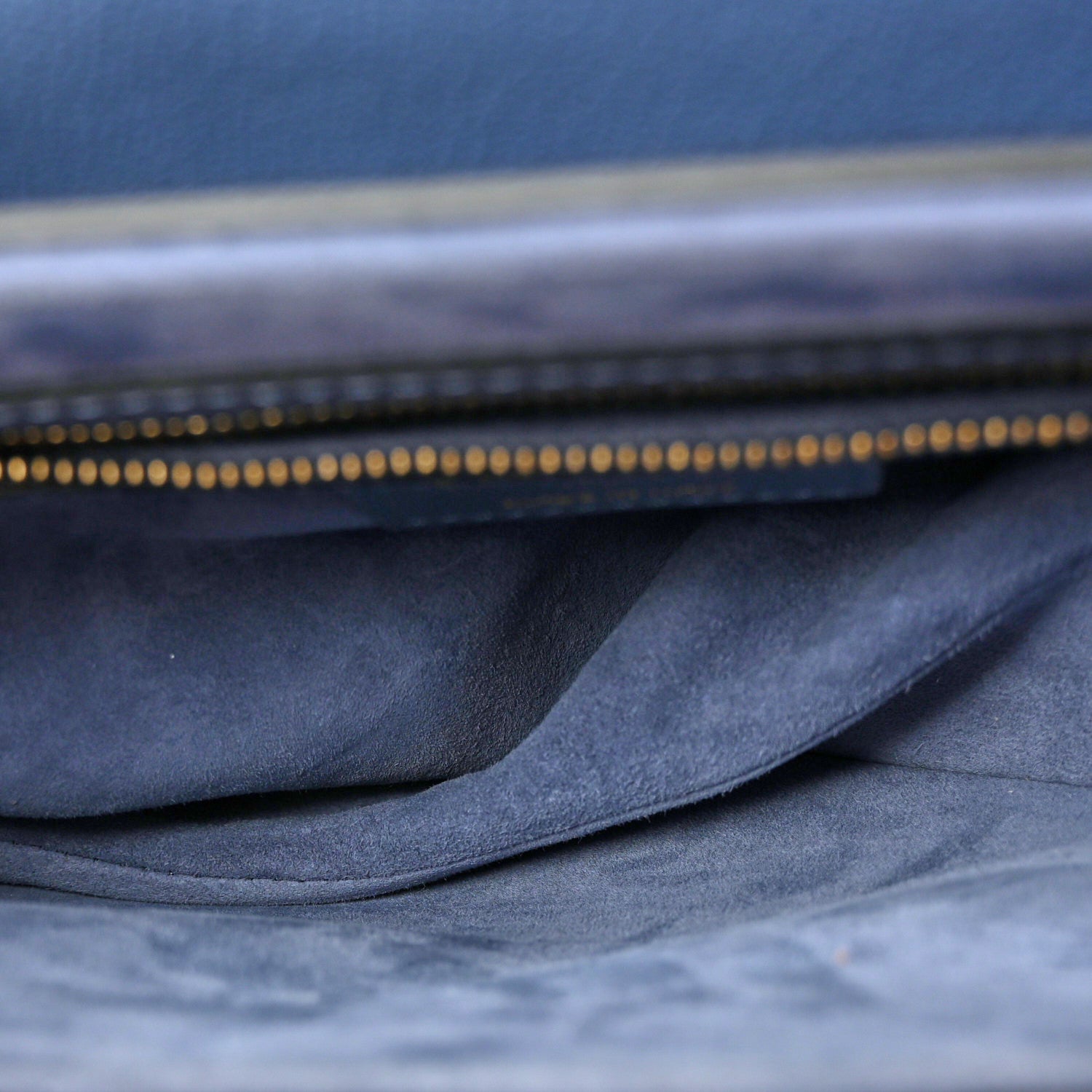 Christian Dior Shiny Goatskin Saddle Bag Cloud Blue 5 of 10