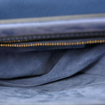 Christian Dior Shiny Goatskin Saddle Bag Cloud Blue 5 of 10