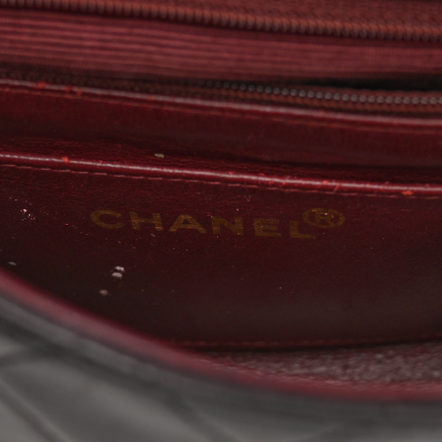 Chanel Lambskin Quilted Mini Square Flap Black 6 of 10