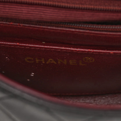 Chanel Lambskin Quilted Mini Square Flap Black 6 of 10