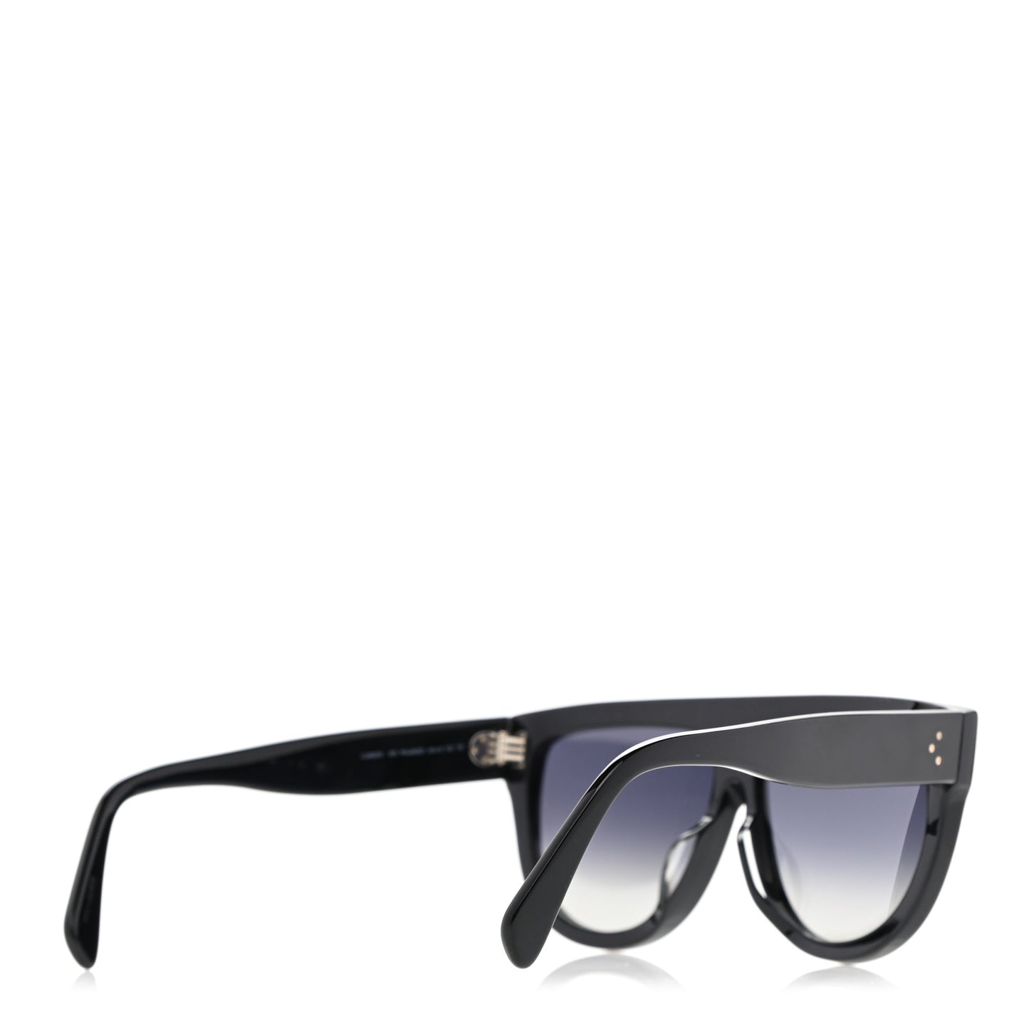 Acetate Aviator Sunglasses CL 40001F Black