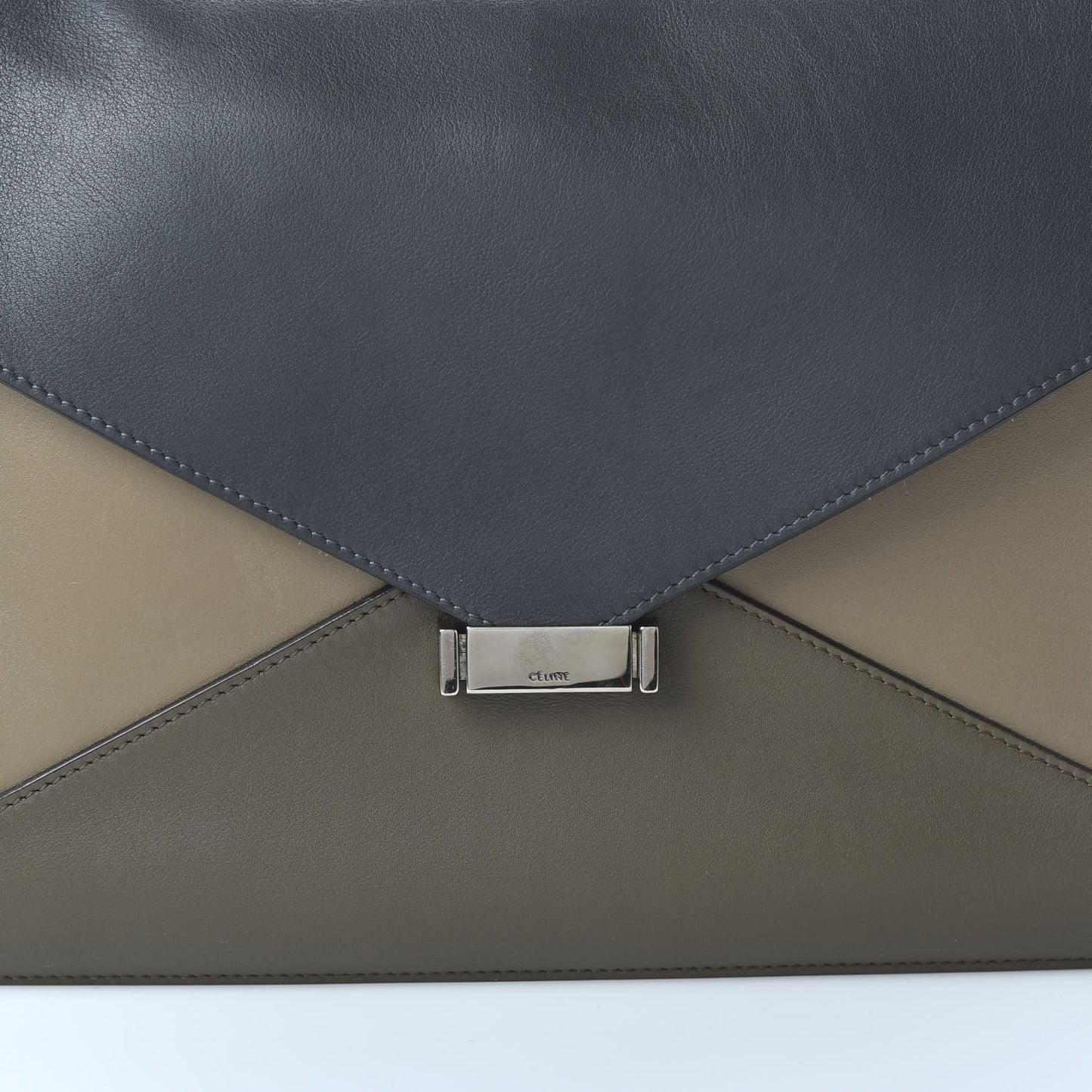 Smooth Calfskin Medium Tri-Color Diamond Shoulder Bag