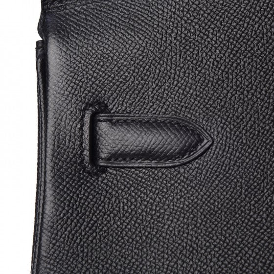 Epsom Birkin 35 Black