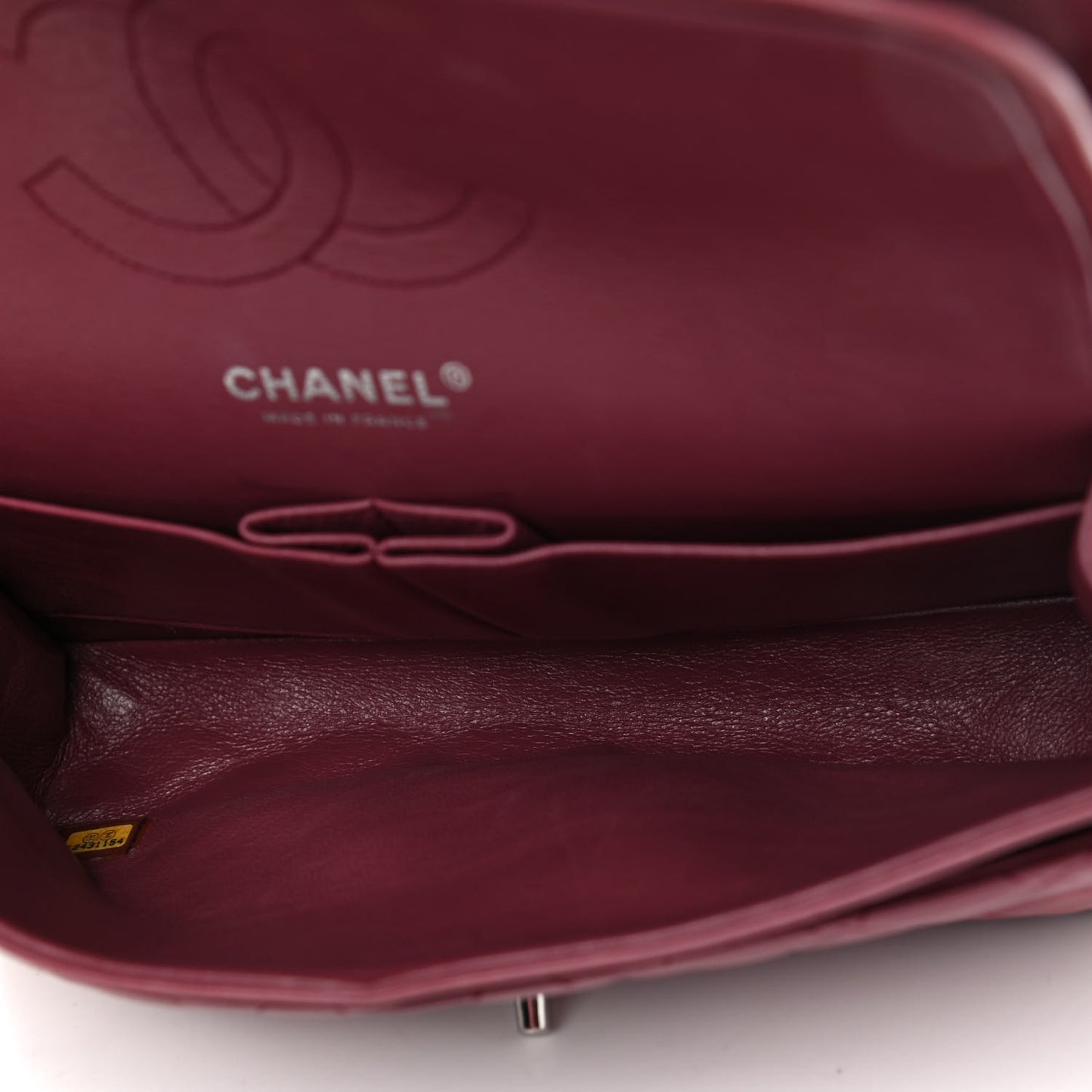 Lambskin Quilted Medium Double Flap Pink