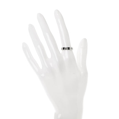 Cartier 18K White Gold 3.5mm LOVE Wedding Band Ring 51 5.75 2 of 4