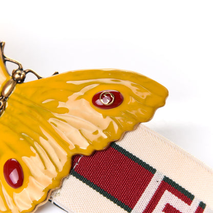 Gucci Enamel Butterfly Belt 85 34 4 of 6