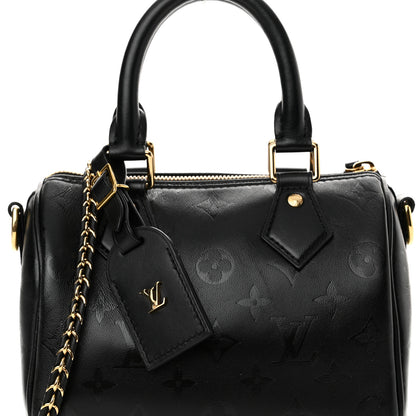Louis Vuitton Monogram Ink Speedy BB Black 7 of 10