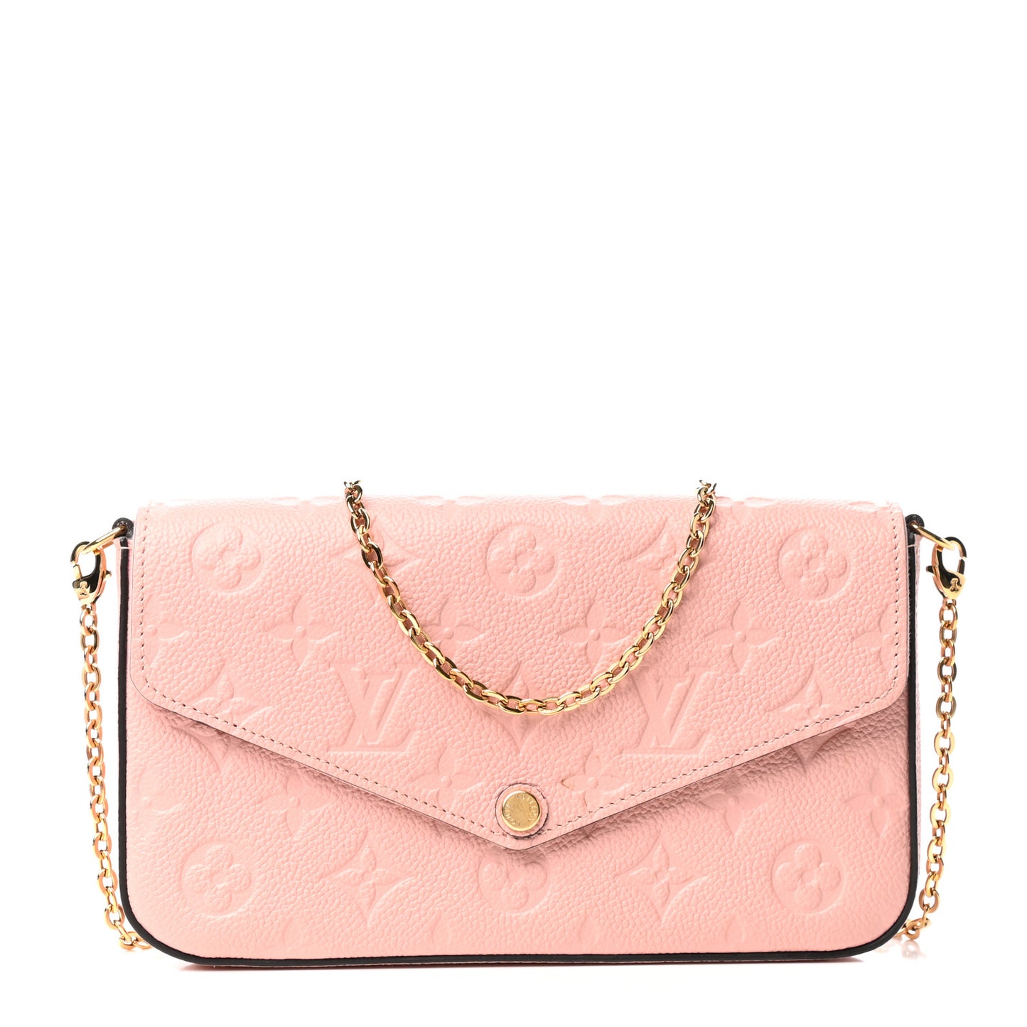 Empreinte Pochette Felicie Chain Wallet Rose Poudre