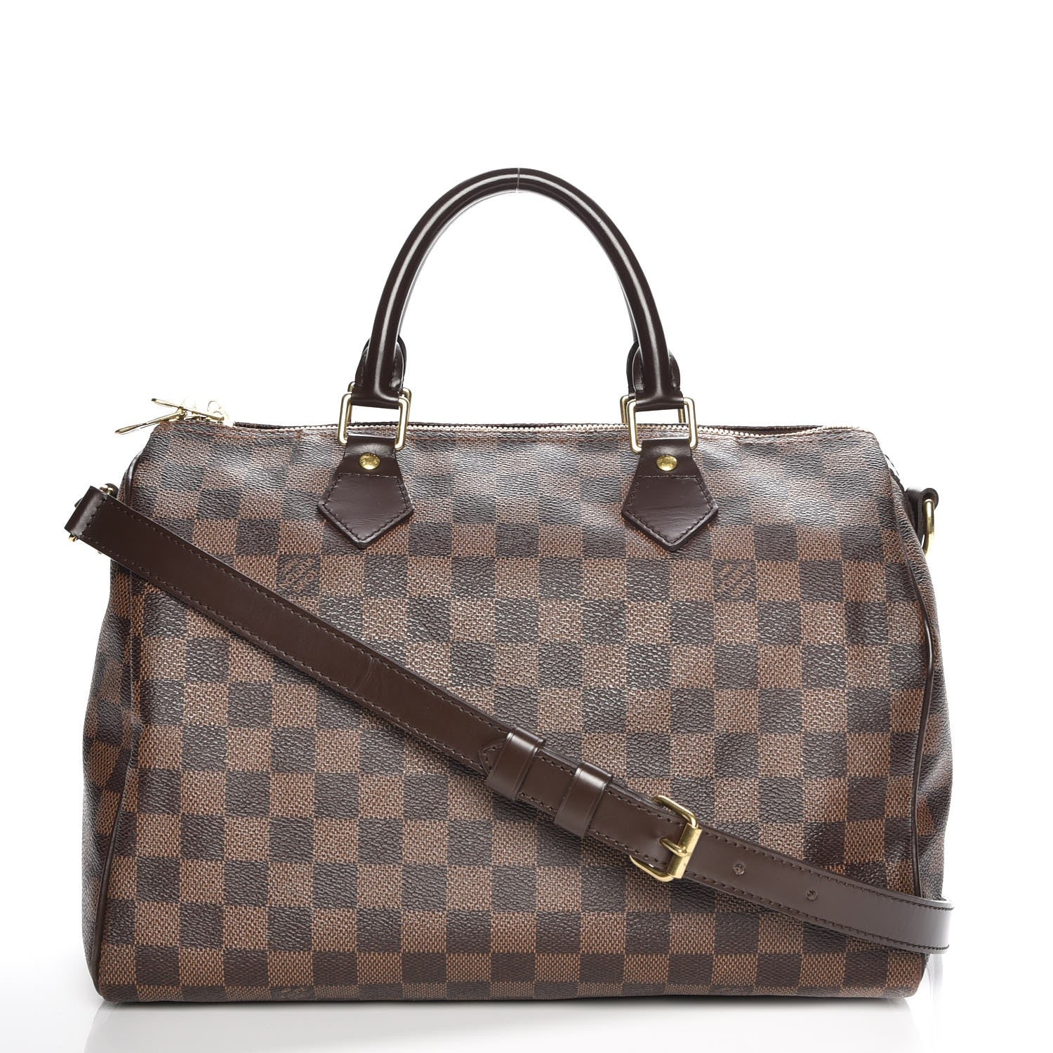 Louis Vuitton Damier Ebene Speedy Bandouliere 30 1 of 10
