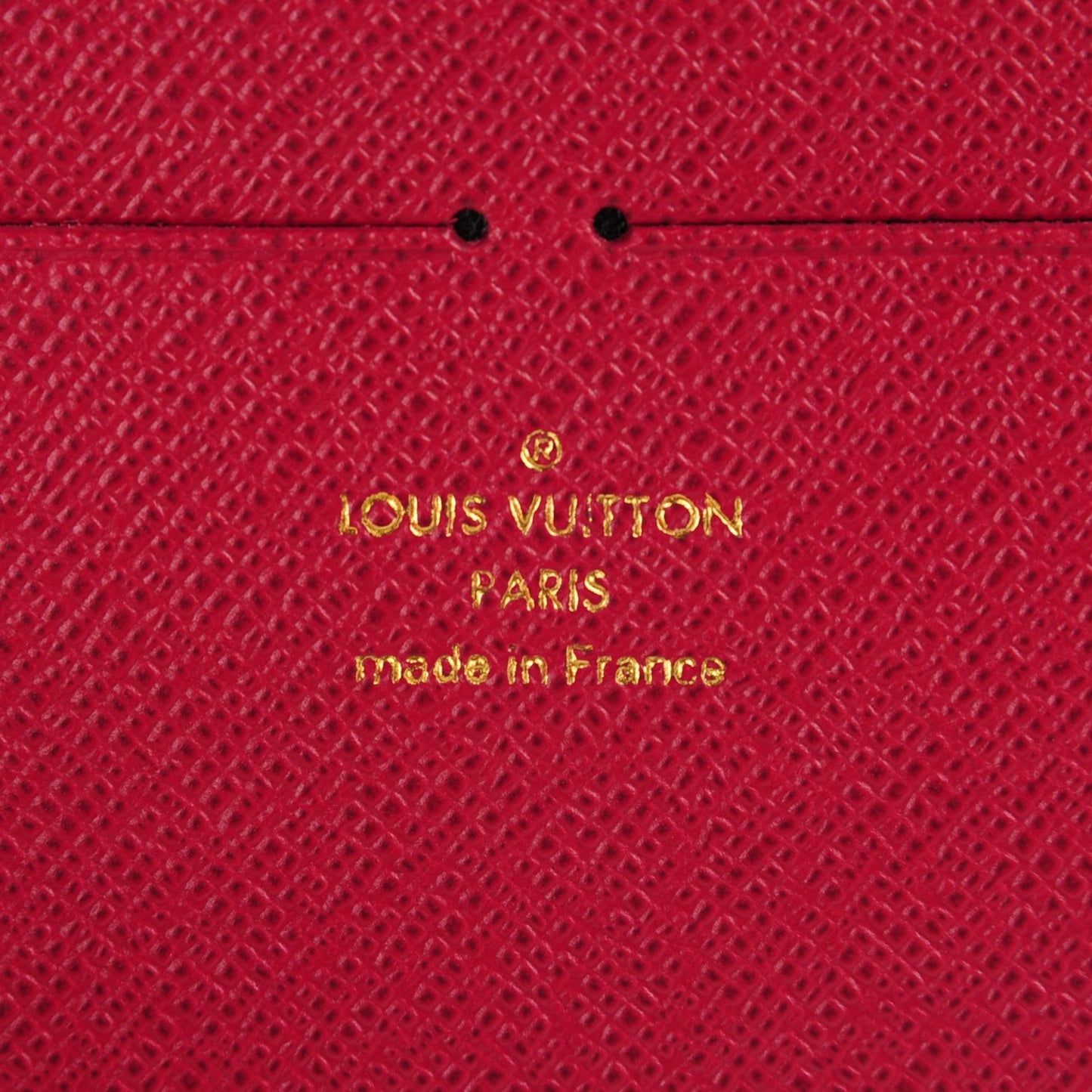 Calfskin Felicie Card Holder Insert Fuchsia