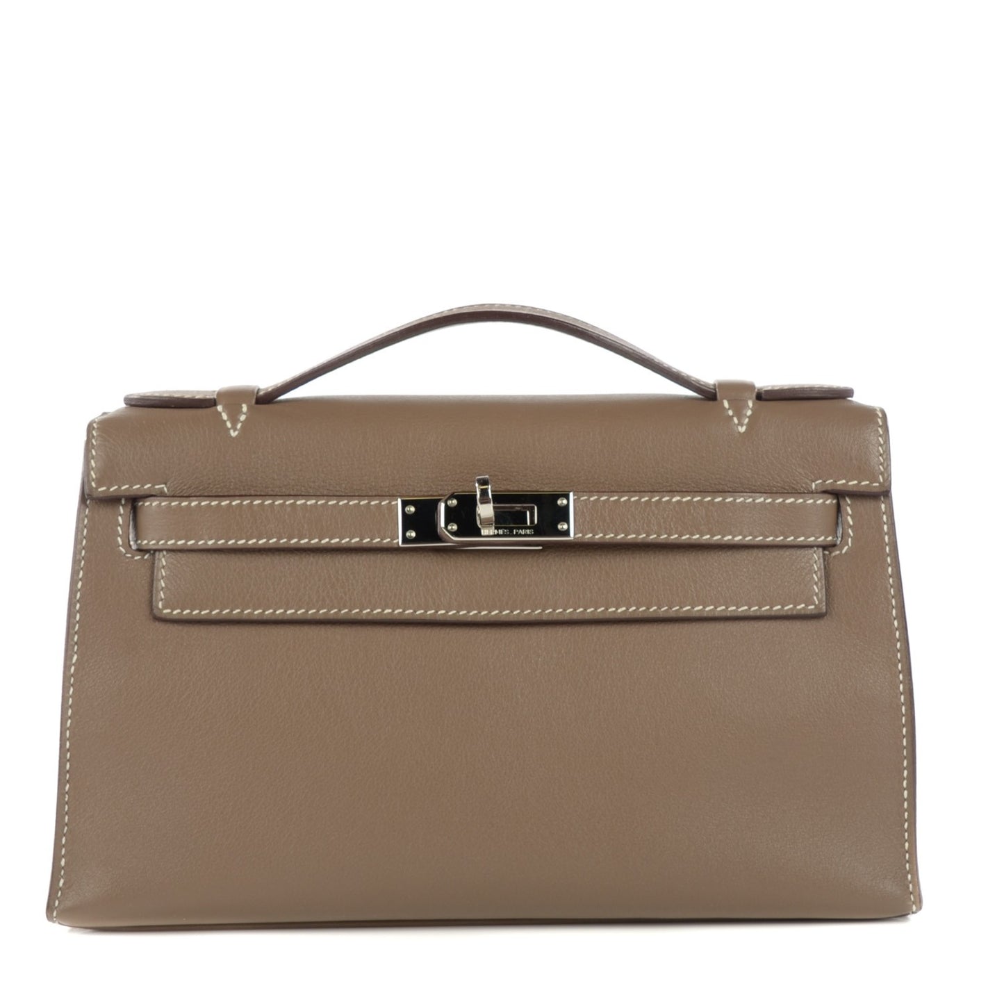 Swift Kelly Pochette Clutch Etoupe